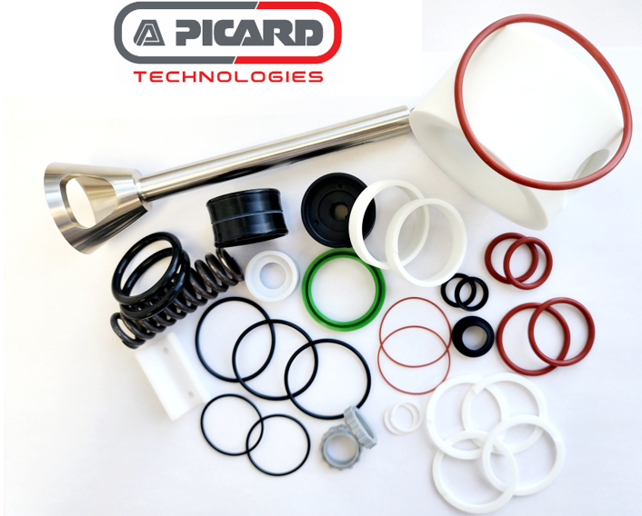 REPLACEMENT KIT JED1C-DC-E06PIC (SANYTARY+PNEUMATIC) FOR PCM DOSYS® PUMP