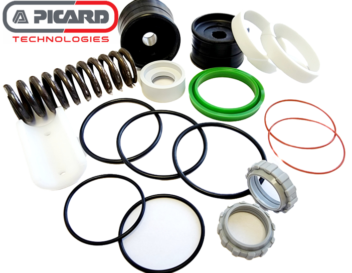 REPLACEMENT KIT JED1C-DC-E06PIC (SANYTARY+PNEUMATIC) FOR PCM DOSYS® PUMP
